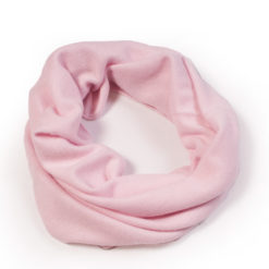 Cashmere Snood in Pink Lady