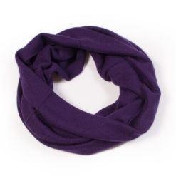 Cashmere Snood in Blackberry Cordial